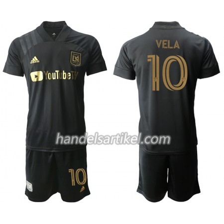 Los Angeles FC Vela 10 Kinder Heim Trikotsatz 2020/21 Kurzarm (+ Kurze Hosen)